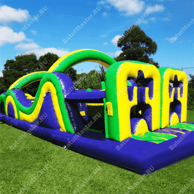 Надувная полоса препятствий "Вперёд!"