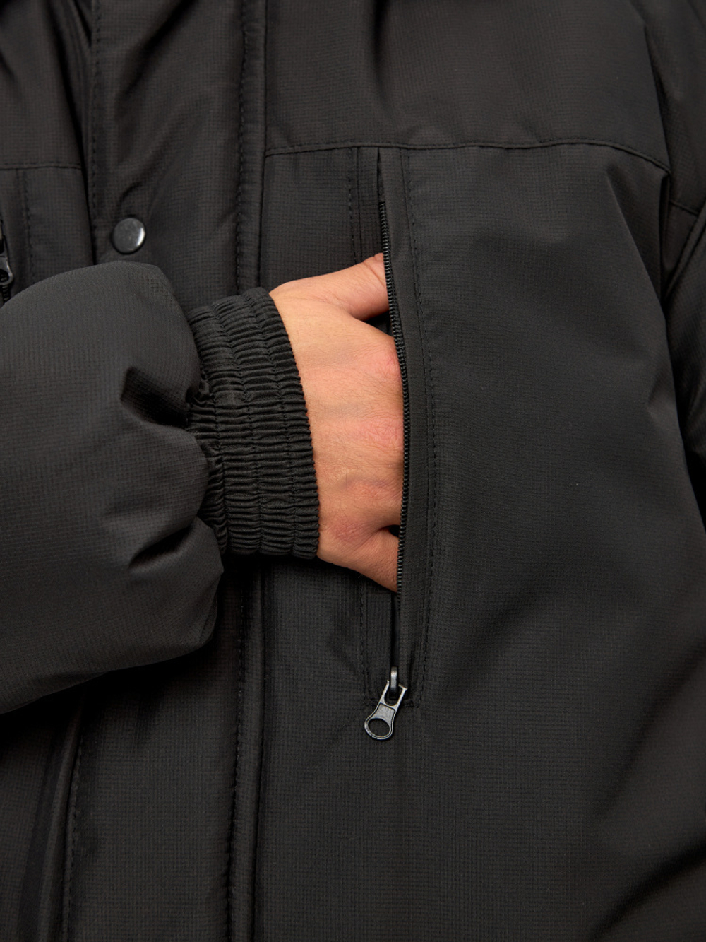 Куртка Орел зима черная охрана