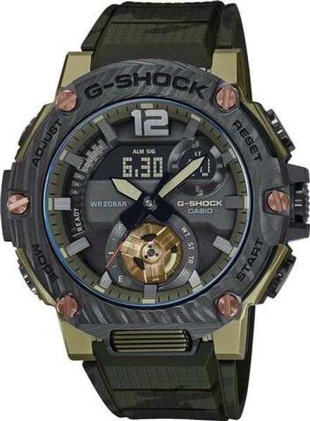 Японские наручные часы Casio G-SHOCK GST-B300XB-1A3ER с хронографом