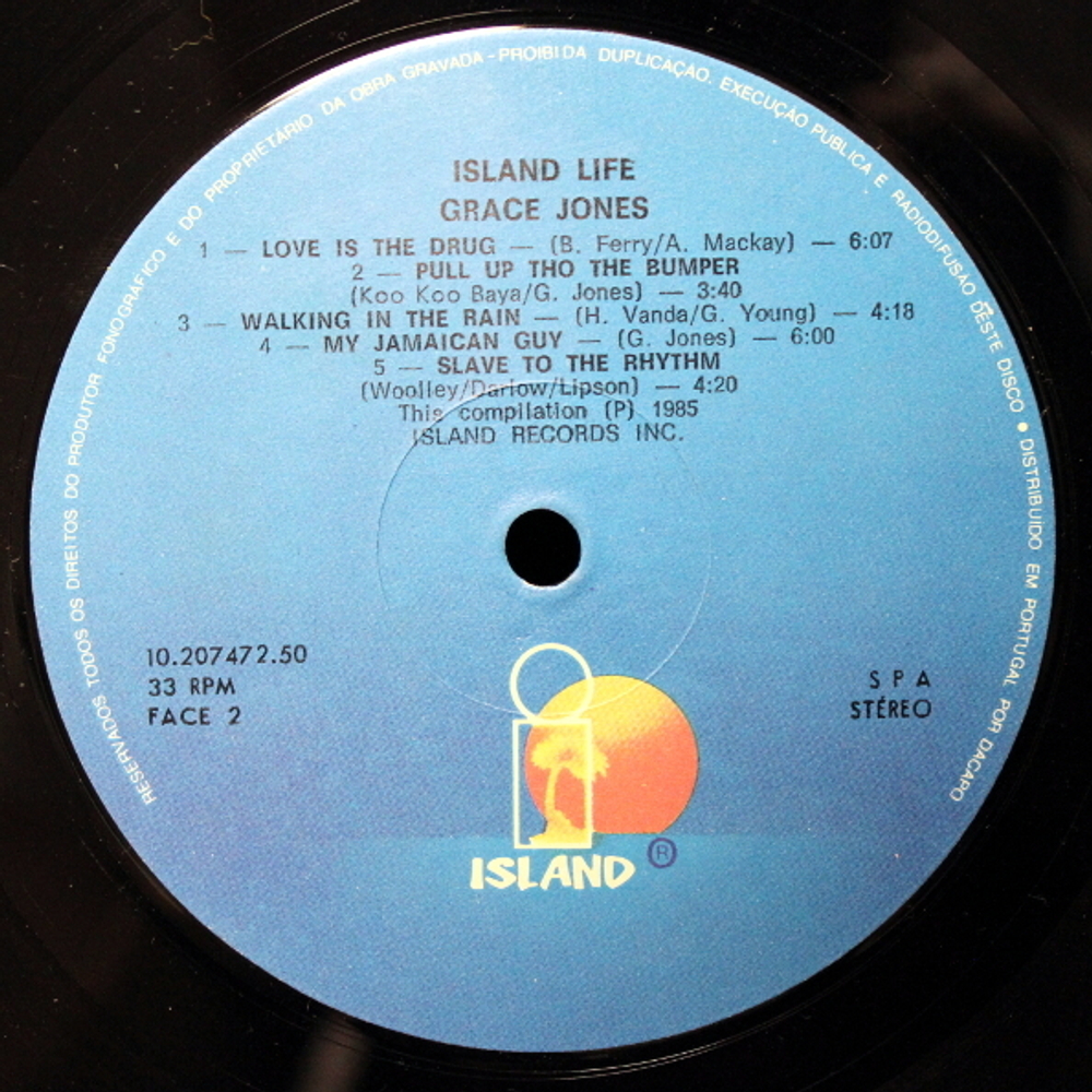 Grace Jones / Island Life (LP)
