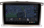 Магнитола для Toyota Land Cruiser 100, Lexus LX470 2002-2007 (экран климата снизу) - Carmedia OL-1698 QLed+2K, Android 13, UIS7870 (DUDU7), CarPlay, SIM-слот