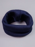 Снуд для мальчика осенний вязаный