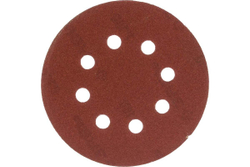 Круг шлифовальный универсальный 5 шт. (125 мм; Р180) "МАСТЕР" Зубр 35562-125-180