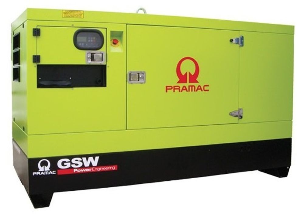 Дизельный генератор Pramac GSW 30 P 1 фаза в кожухе