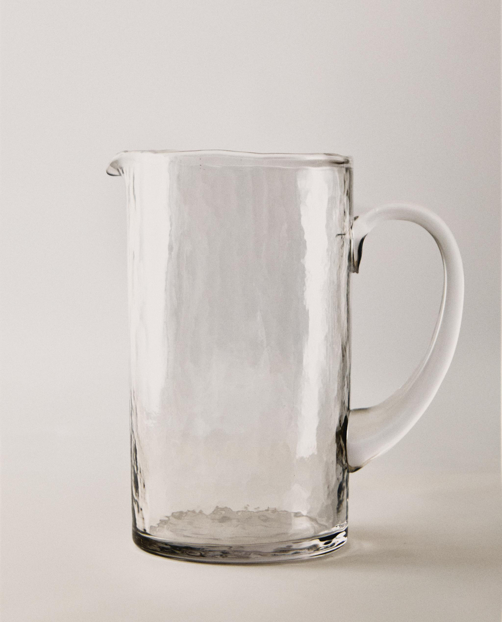Zara Home кувшин из стекла, цвет прозрачный, 19.5 см