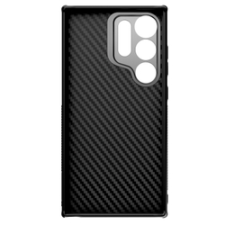 Чехол от Nillkin из арамидного карбона (кевлар) для Samsung Galaxy S24 Ultra, серия CarboProp Case (Camera-visible Version)