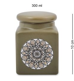 TJ-11/3 Керамическая банка мал. с крышкой
