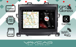 Магнитола для Toyota Alphard H20, Vellfire 2008-2014 (полочка под экраном) - Vaycar VA77-0698 на Android 13, 8-ядер, 4G SIM-слот