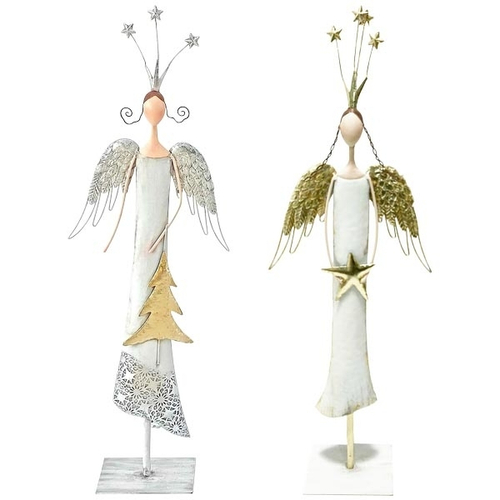 Декор "Белый Ангел" в ассортименте 25x12x78см