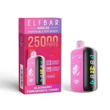 Elf Bar RAYA D3 — Blackberry Pomegranate Cherry (5% nic)