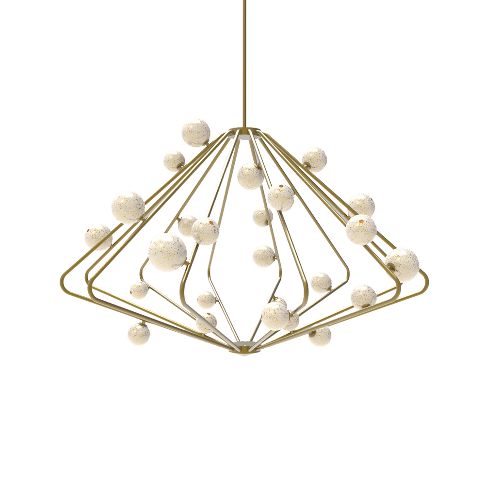 Ceiling design lamp  CHERRYBOMB CAGE CBC.26.01 by Lindsey Adelman