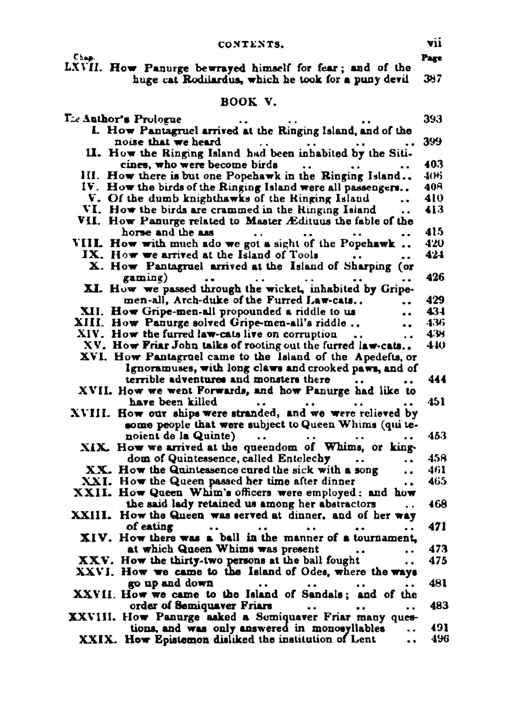 The Works of Francis Rabelais. Volume 2 | François Rabelais