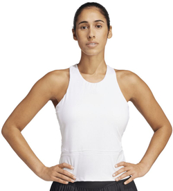 Топ теннисный Adidas Climacool Mid-Length Y-Tank - white
