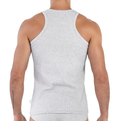 Мужская майка серая Clever Moda SPIRIT TANK TOP 160612