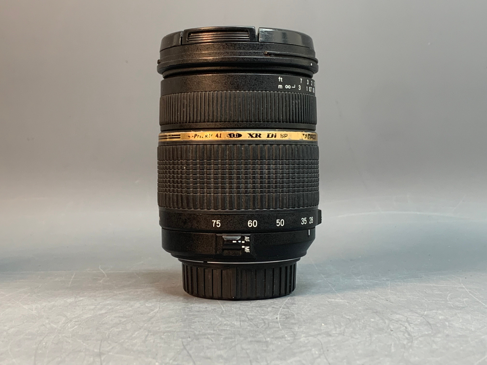 Tamron SP AF XR Di LD 28-75mm 2.8 Macro Nikon F, царапины на линзе