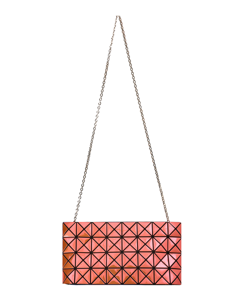 BAO BAO ISSEY MIYAKE КЛАТЧ PLATINUM-1 ОРАНЖЕВЫЙ