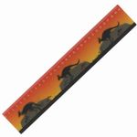 Линейка 3D, 30 см, BRAUBERG, эффект движения, "Кенгуру", европодвес, 210577