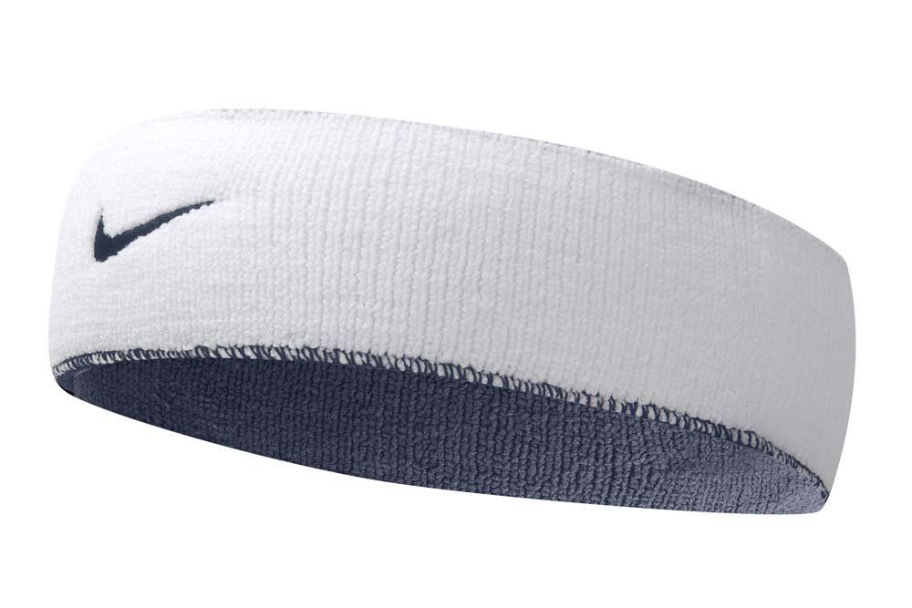 Повязка на голову теннисная Nike Dir-Fif Headband Home And Away - white/black