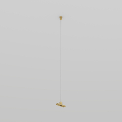 TR5718-SB Механический подвес для трека SHINE BASE, 48V DC, IP20, 2м, сатинированная латунь, алюминий