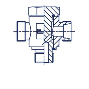 Соединение JTE DS14 М 20х1.5 (корпус) CAST