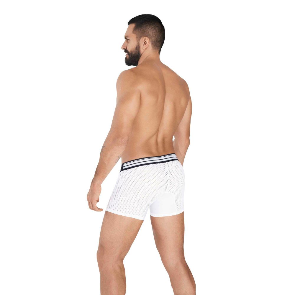 Мужские трусы боксеры белые Clever STRATEGY BOXER 036101
