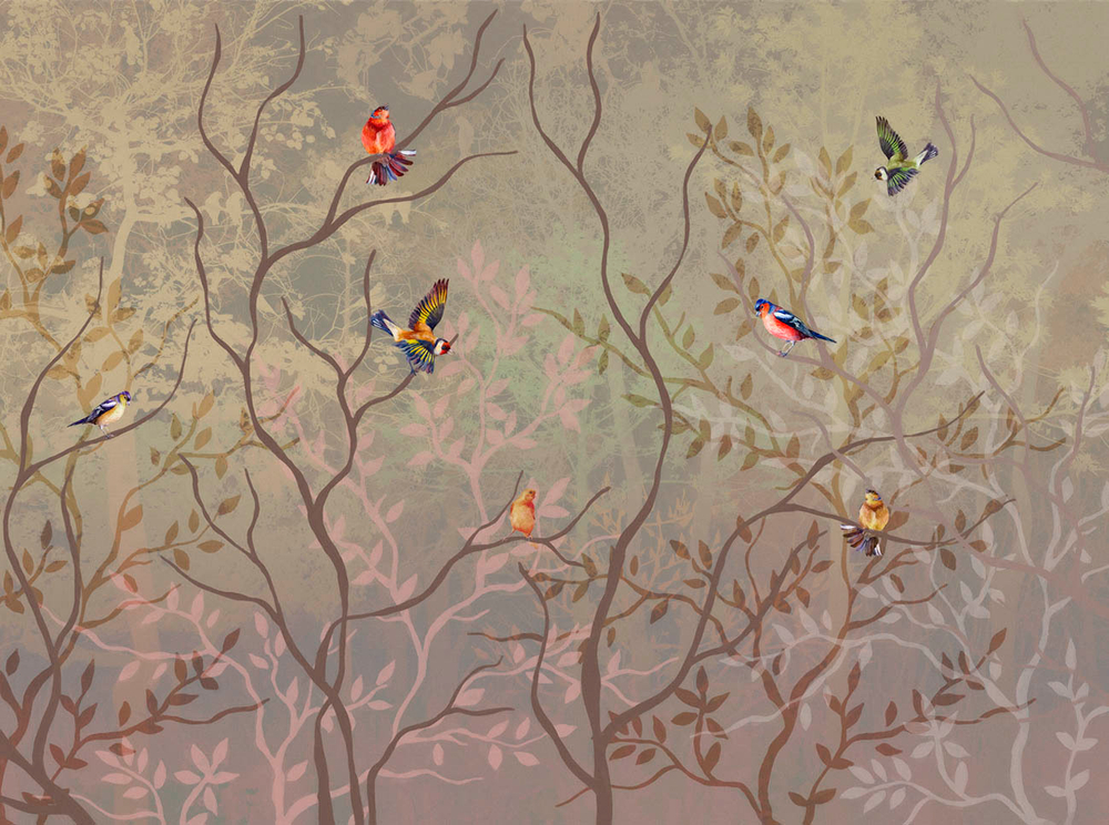 Дизайнерские обои Wall Street Arbre