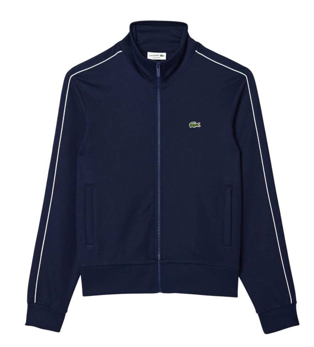 Куртка теннисная Lacoste Paris Piqu_ Zip Front Track