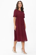 Платье Майя (бордовое) П13937-3М LT Collection