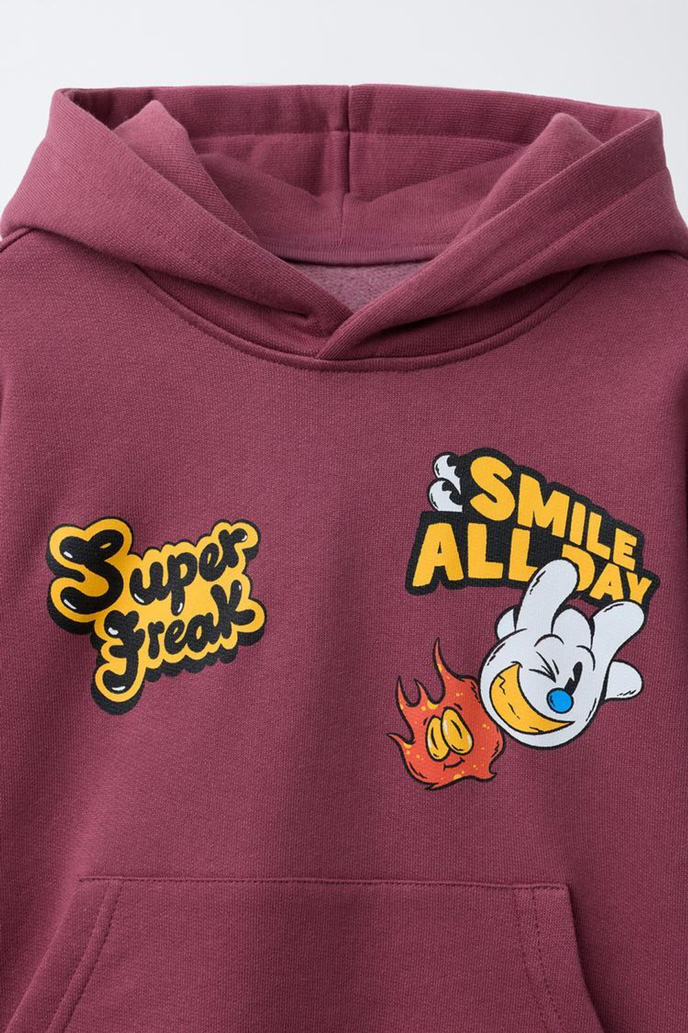 ZARA ХУДИ SUPERFREAK DANIEL WHITEHOUSE ©, БОРДОВЫЙ