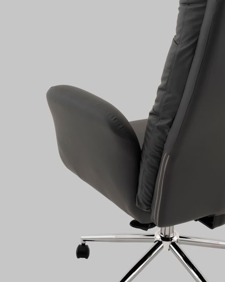 Кресло руководителя TopChairs Solid серый