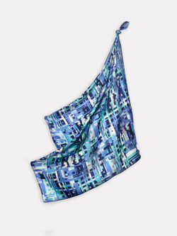 Платок 90х90 Petrusse Ariane Aqua