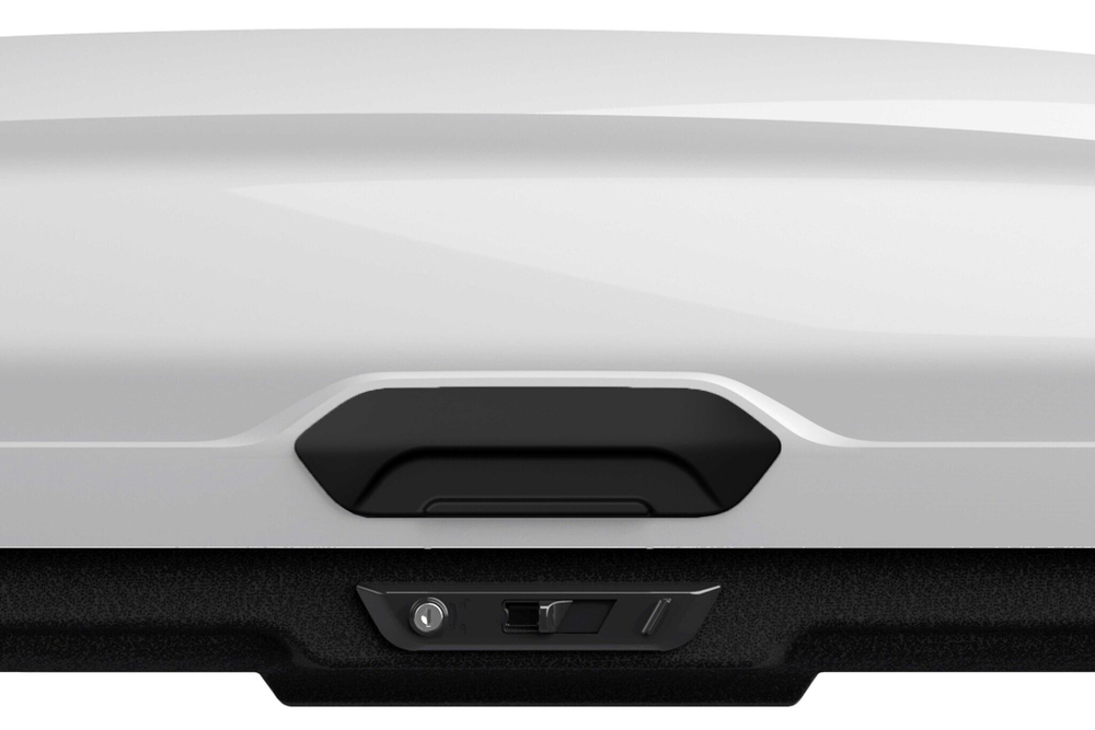 Автобокс на крышу LUX TAVR 197 (520 литров) белый глянецевый