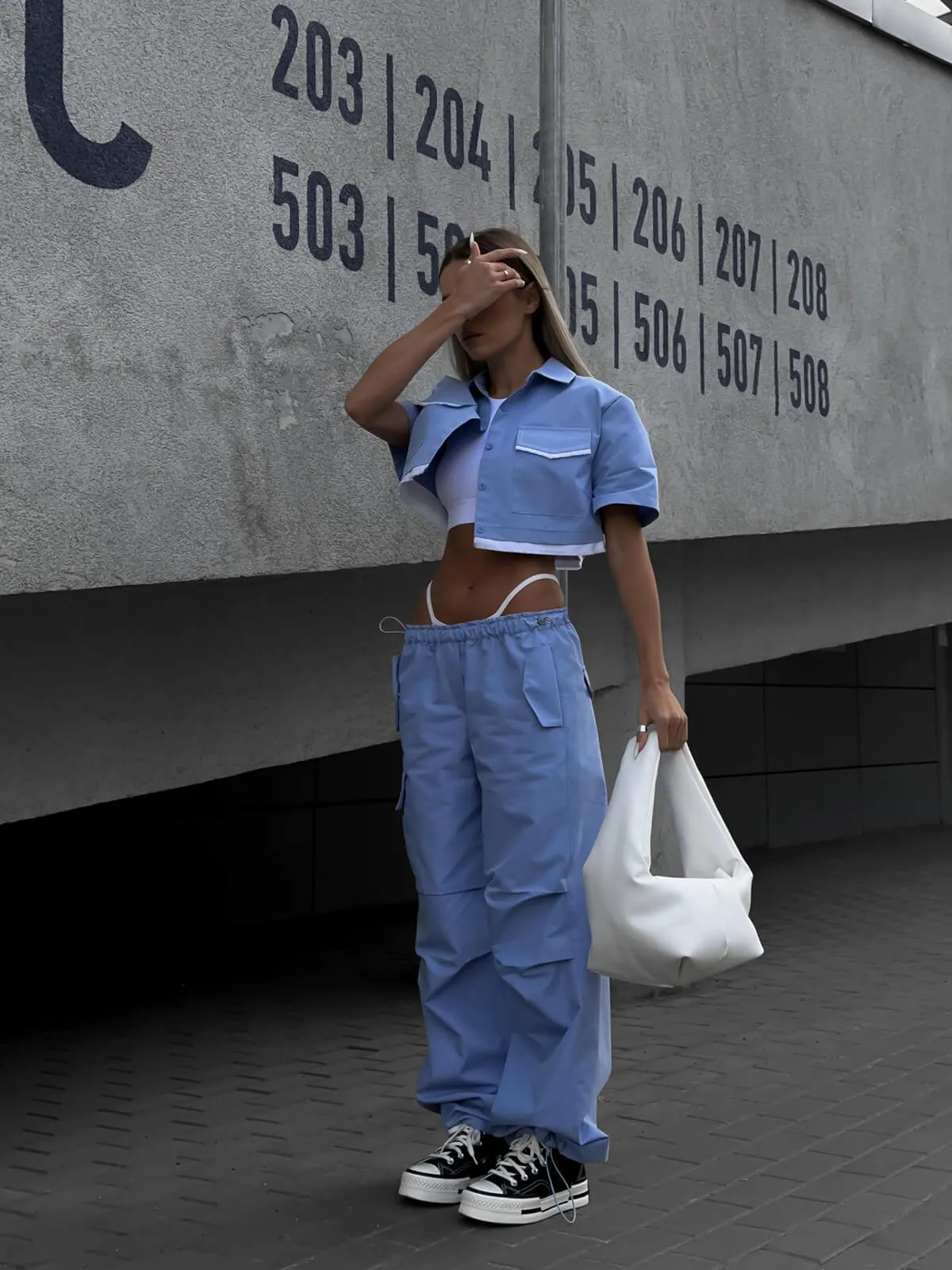 Рубашка Dakar sky