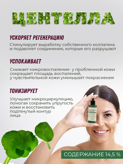 Кислотная сыворотка для проблемной кожи SOME BY MI AHA-BHA-PHA 30 Days Miracle Serum 50 мл.