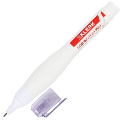 Корректор-ручка 12 мл, химич.основа, морозоуст. мет.наконечник 216295 (KLERK)