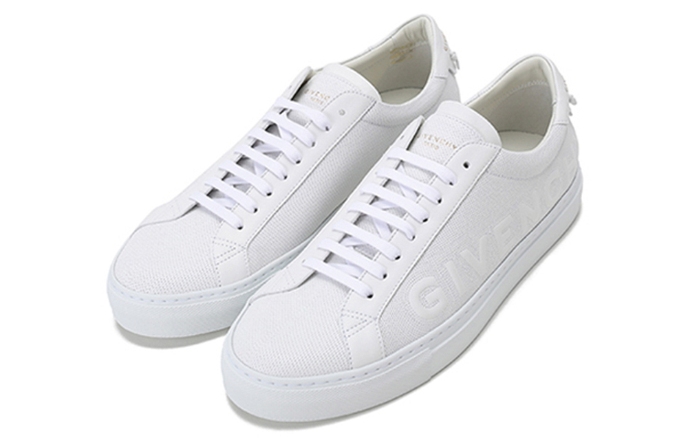Givenchy Urban Street Low "Embossed Logo - White"