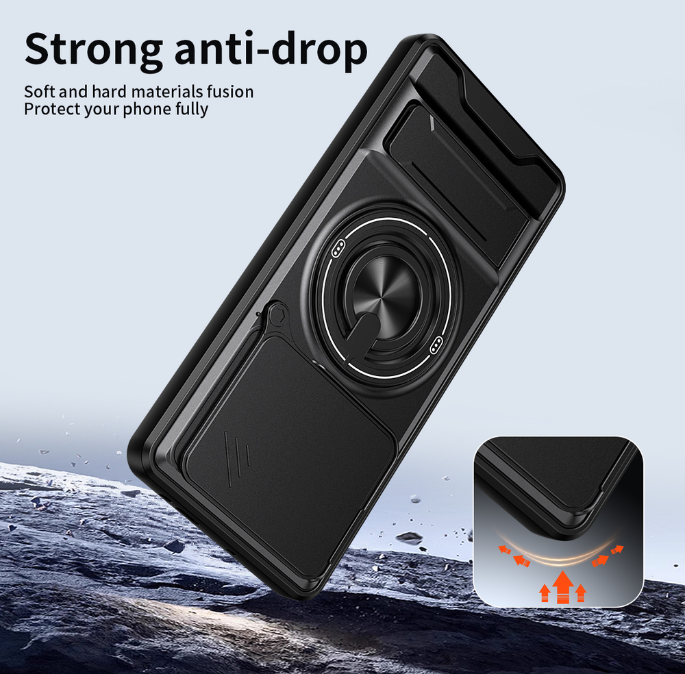Противоударный чехол Эклипс для Tecno Pova 6 4G /Текно Пова 6 4Джи