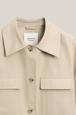 Massimo Dutti Куртка с карманами - Limited Edition, цвет верблюжьей шерсти