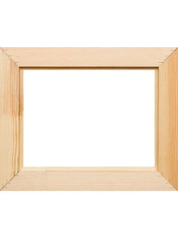 Деревянная рама 17,7x23,7 для картин на подрамнике сеч. 40x18
