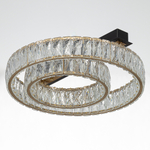 Citilux PALANT CL325152 LED Люстра хрустальная Чёрный+Бронза