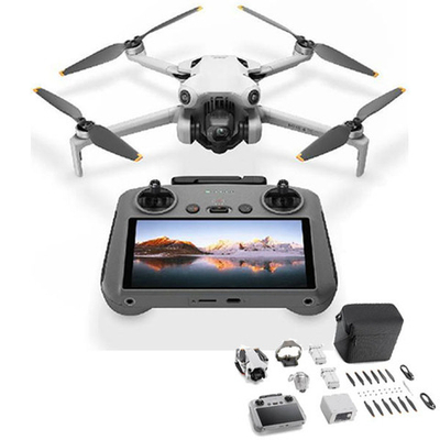 Квадрокоптер DJI Mini 4 Pro Fly More Combo с пультом DJI RC 2