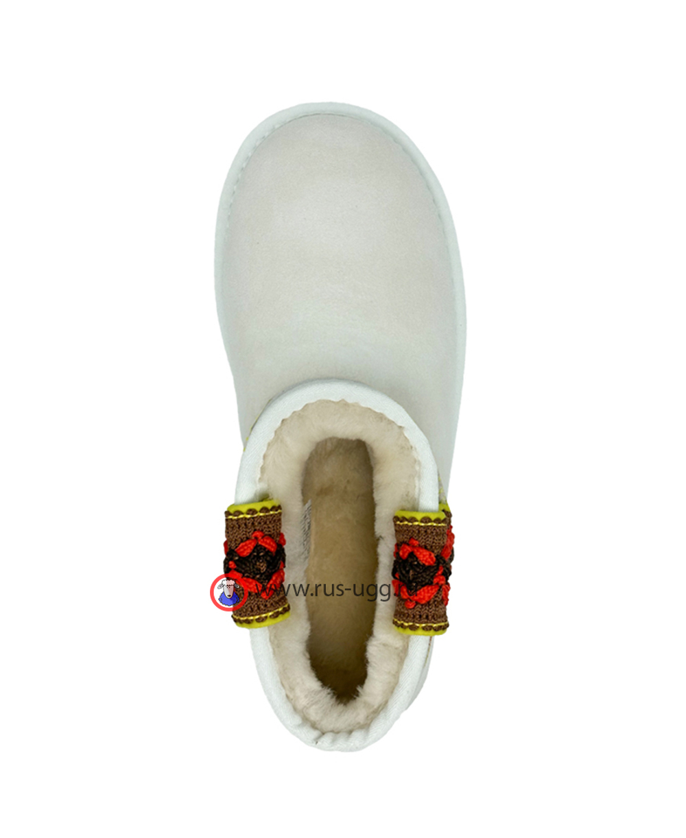 ULTRA MINI BRAID PLATFORM White