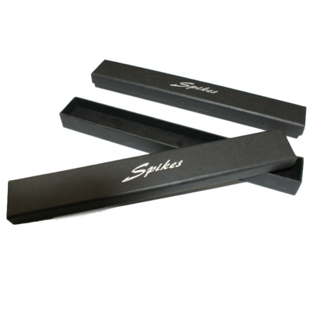 Футляр для браслетов чёрный ложемент и замш SPIKES FG-009K2