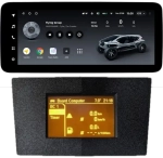 Магнитола для Opel Astra H (перенос БК вниз, черная) - Teyes LUX ONE 360 монитор 12.3" 2K QLED на Android 10, 6Гб+128Гб, CarPlay, 4G SIM-слот, 4 камеры в комплекте