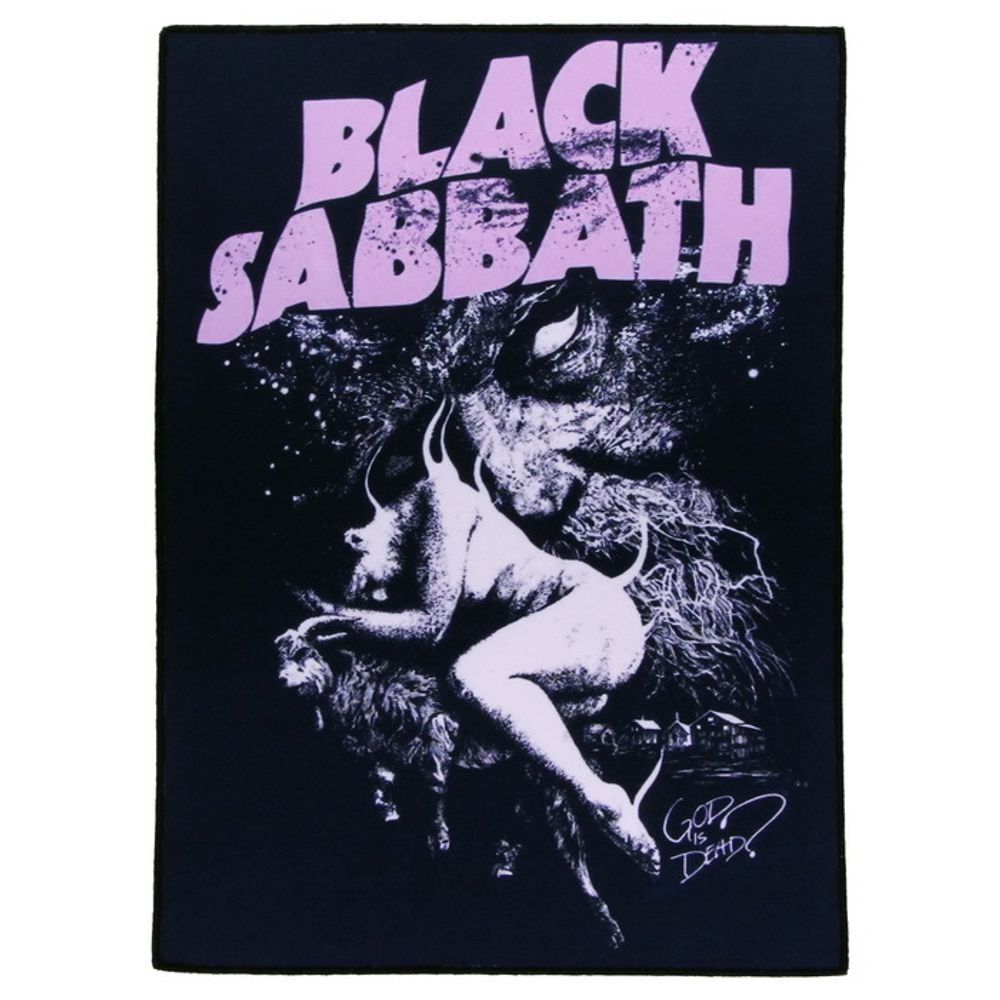 Нашивка спиновая Black Sabbath God Is Dead? (254)