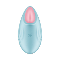 Вибромассажёр Satisfyer Tropical Tip, голубой