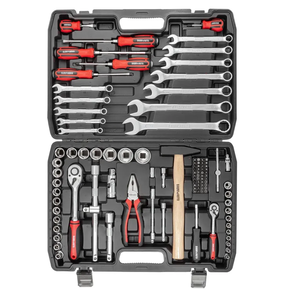 Набор инструментов 106пр. 1/4'' 1/2'' (6гр.)(5-32мм) Baum Auto##BaumAuto BM-41061-5