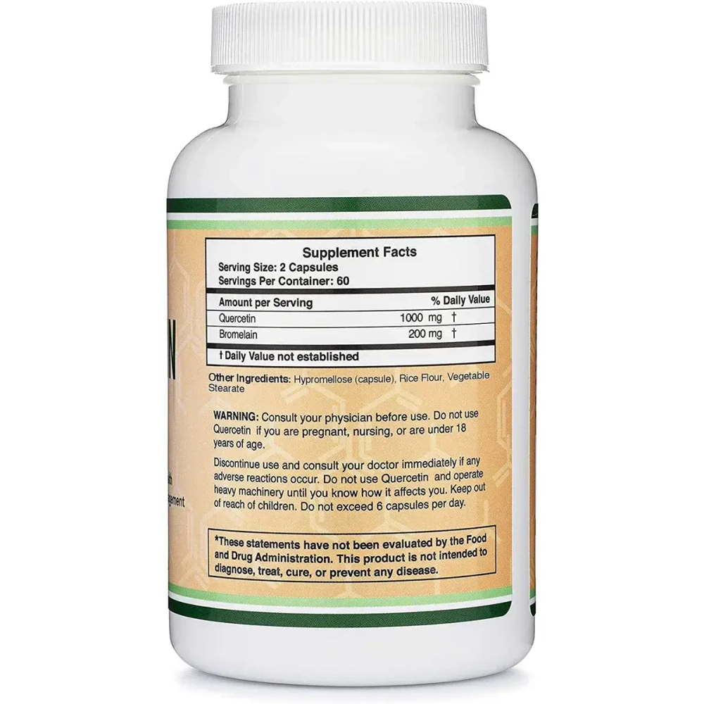 Double Wood Supplements - Quercetin 120 capsules