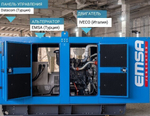 80 кВт Дизельный генератор Emsa E IV EG 0110