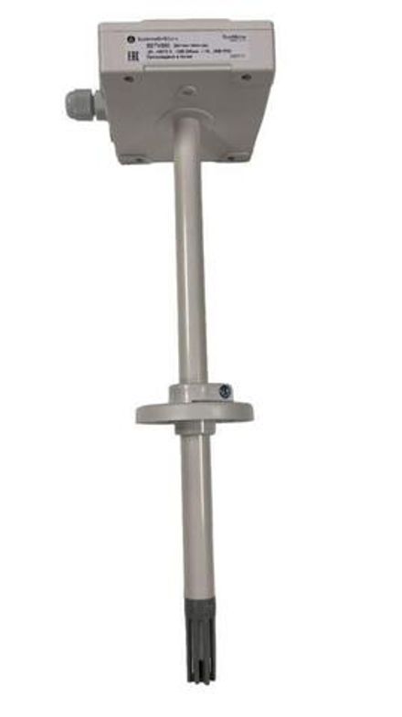 Датчик влажности и температуры канальный 0-10В -20-80град.C PT1000 200мм 24В SE SDHVTP200